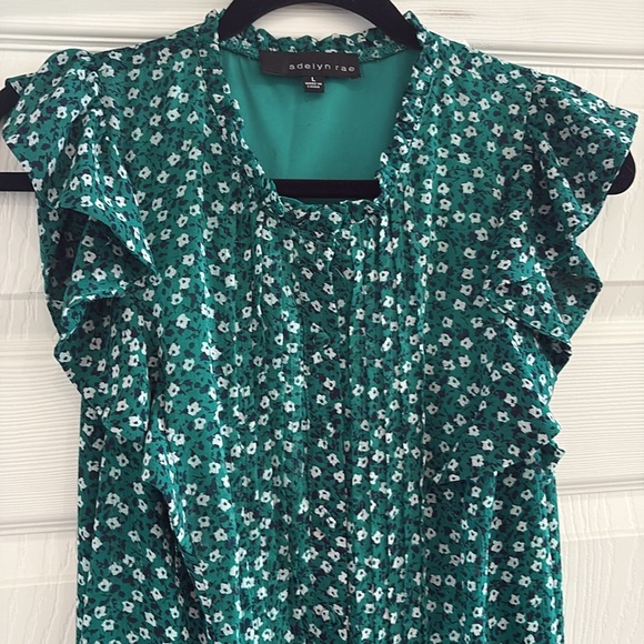 Green floral dress - Picture 2 of 4